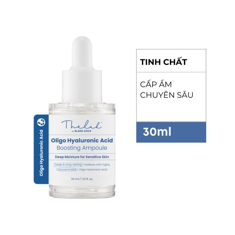 TINH CHẤT DƯỠNG ẨM DÀNH CHO DA KHÔ và DA NHẠY CẢM THE LAB OLIGO HA BOOSTING AMPOULE 30ml