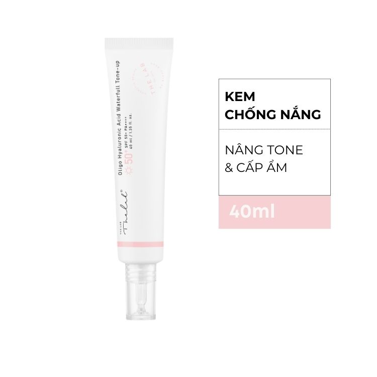 KEM CHỐNG NẮNG NÂNG TÔNG THE LAB BY BLANC DOUX OLIGO HYALURONIC ACID WATERFULL TONE-UP 40ML