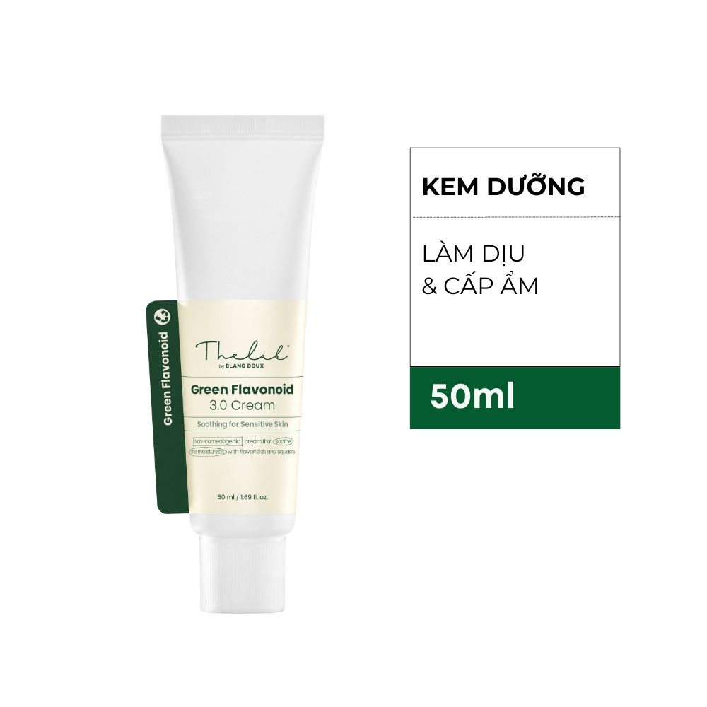 KEM DƯỠNG CẤP ẨM PHỤC HỒI DA THE LAB BY BLANC DOUX GREEN FLAVONOID 3.0 CREAM 50ML